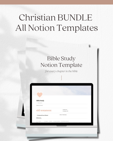 All Christian Notion Templates Bundle